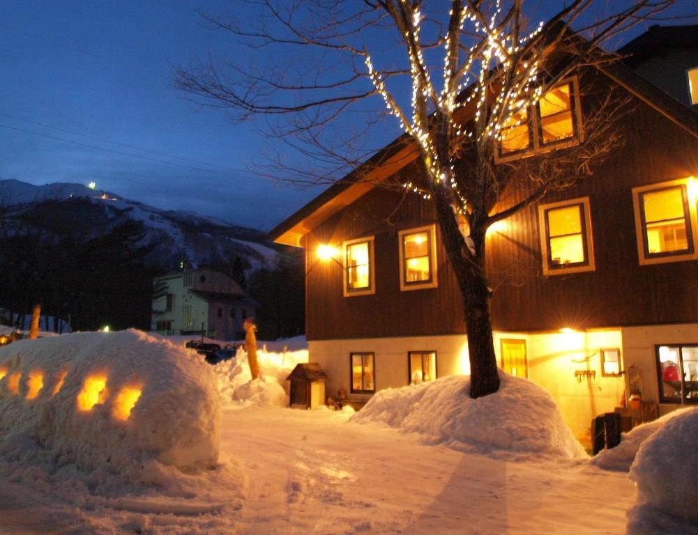 Hotel Fukuro Hakuba Exterior foto